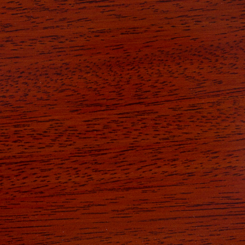 Podlaha z masívneho dreva Kasai Deep Red Brown s vysokým leskom